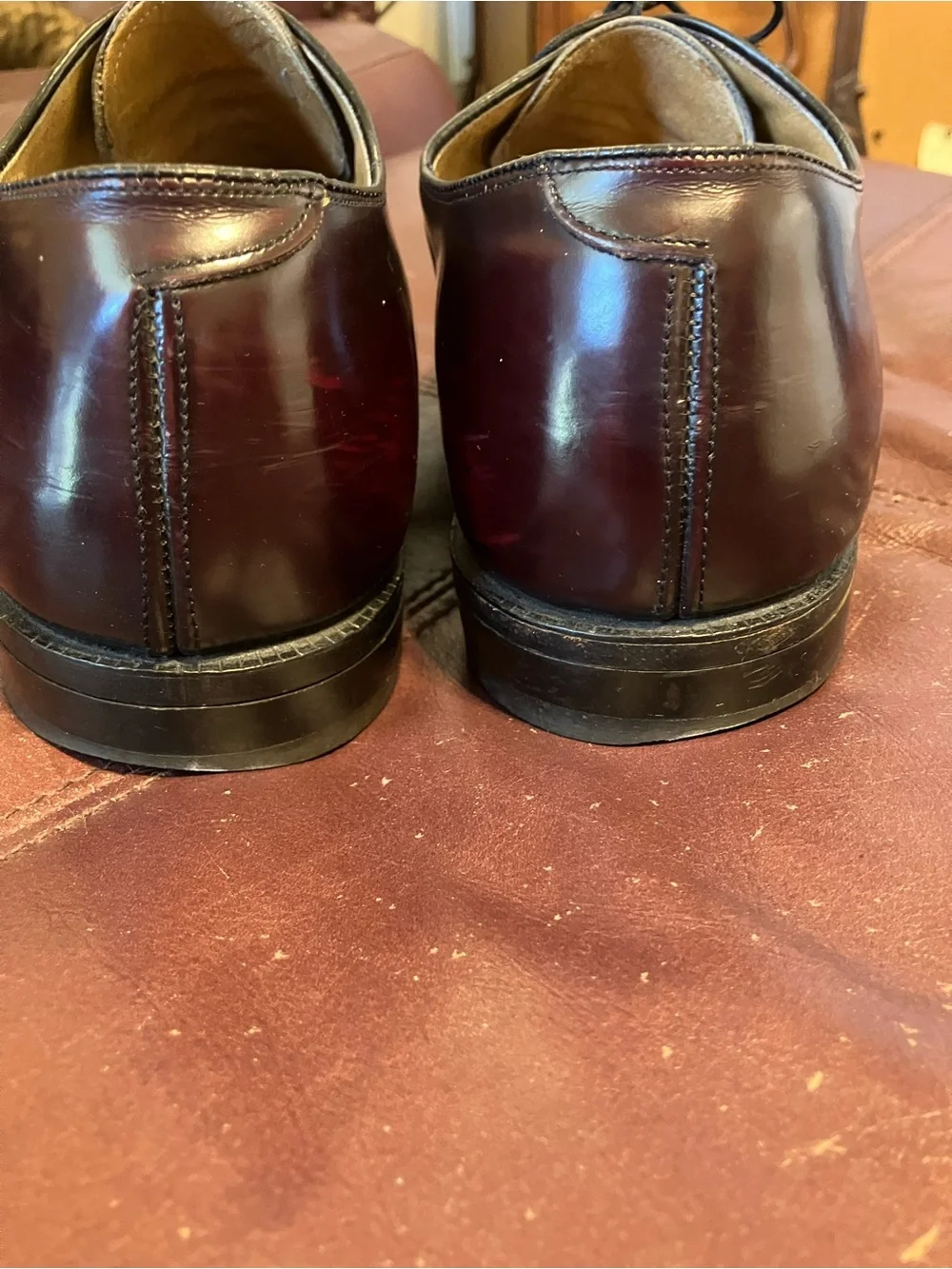 Johnston & Murphy Men’s shoes 11 C Brown Cap Toe Oxford